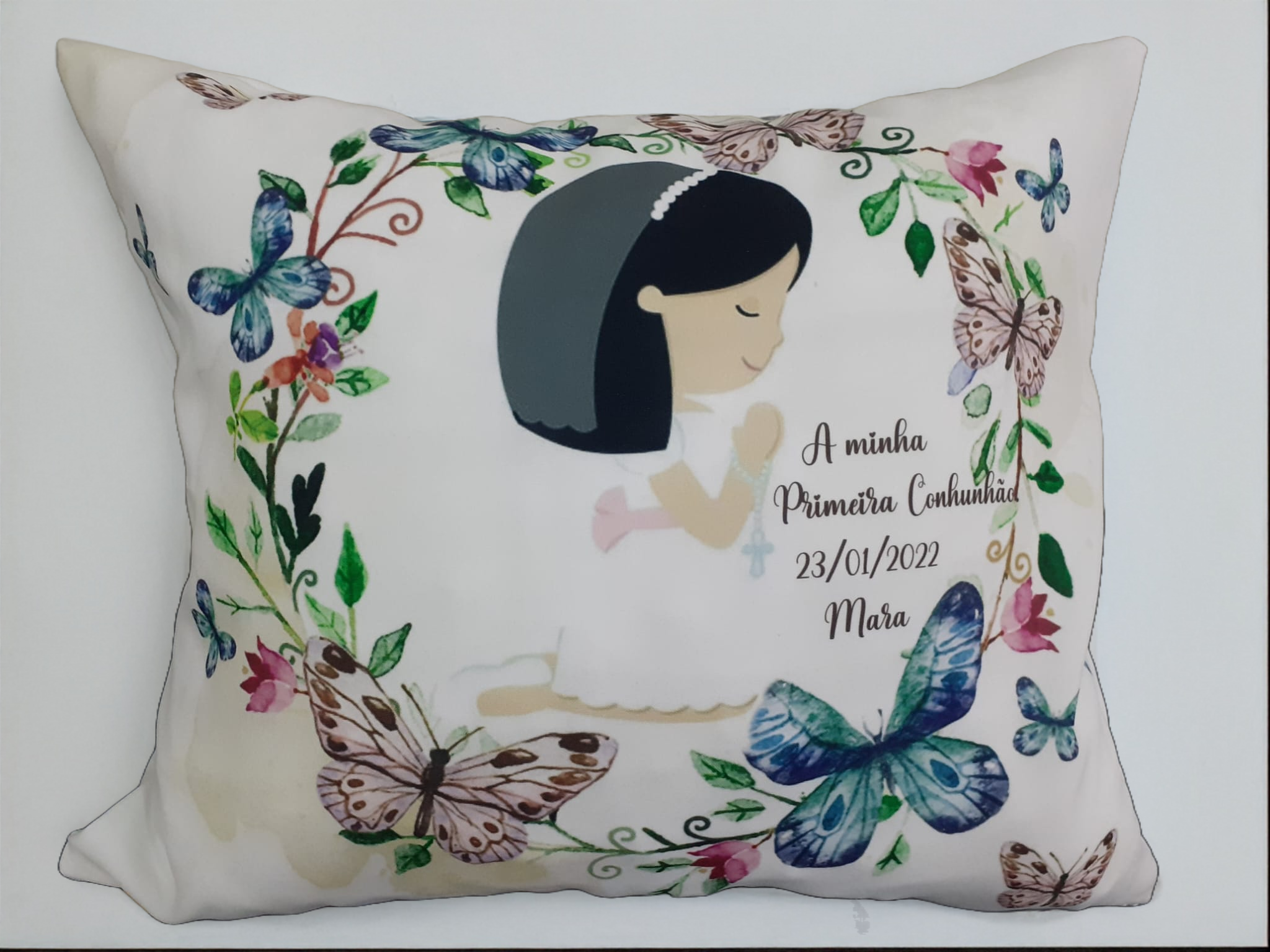 Almofadas, lençóis e toalhas